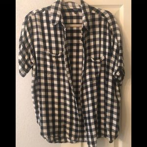Madewell Bufffalo Check Short Sleeve Flannel